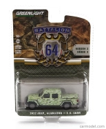 Greenlight Jeep Gladiator Pick-up U.s. Army 2022 1:64 Vojenská Kamufláž