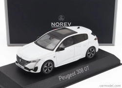Norev Peugeot 308 Gt 2021 1:43 Pearl White