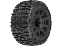 Kolesá Pro-Line 3,8", pneumatiky Trencher LP, čierny disk Raid H17 (2)
