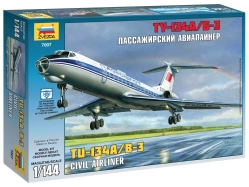 Zvezda Tupolev Tu-134B (1:144)