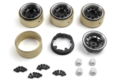 CS-10 hliníkové disky 1.2 (černé/4 ks)