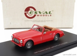 Esval model Cisitalia 202 Sc Stabilimenti Farina Cabriolet Open 1947 1:43 Červená
