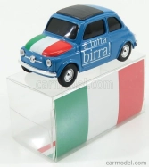 Brumm Fiat 500 Brums Italia - A Tutta Birra ! 2018 1:43 Modrá