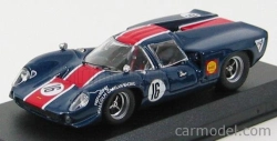 Najlepší model Lola T70 Coupe N 16 Norisring 1969 B.muir 1:43 Modrá červená