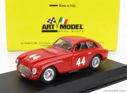 Art-model Ferrari 166mm Coupe N 44 Rally Trieste - Opicina Hillclimb 1953 A.allazetta 1:43 Red
