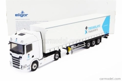 Eligor Scania S500 Truck Telonato Tremblaye Transports 2020 1:43 Bílá