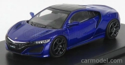 LCD model Honda Nsx 2017 1:64 Modrá