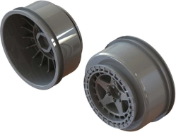 Arrma disk 2,2/3,0" SC Gun Metal (2)