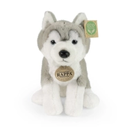 Rappa Plyšový pes husky sediaci 23 cm SOFT COLLECTION, ECO-FRIENDLY