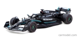 Tarmac Mercedes gp F1 W14 Team Mercedes-amg Petronas Formula One N 63 3rd Spain Gp 2023 George Russell 1:64 Black