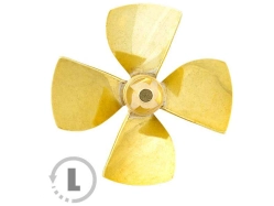 Raboesch lodná skrutka triedy 149 55 mm M4 4-listá ľavá