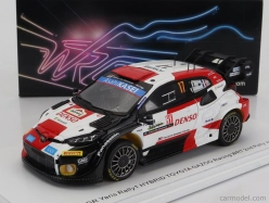Spark-model Toyota Yaris Gr Hybrid Rally1 Team Toyota Gazoo Racing Wrt N 17 2nd Rally Japan 2023 Sebastian Ogier - Vincent Landais 1:43 Biela červená čierna