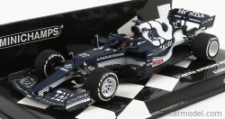 Minichamps Alpha tauri F1  At02 Honda Ra620h Team Alpha Tauri N 22 Azerbaijan Gp 2021 Yuki Tsunoda 1:43 Bílá Modrá