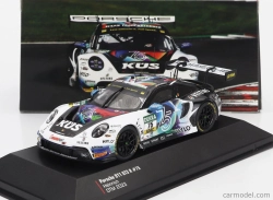 Ixo-models Porsche 911 992 Gt3 R Team Kus Bernhard N 75 Dtm Sezóna 2023 Laurin Heinrich 1:43 Biela Čierna