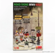 Miniart Príslušenstvo Cartelli Segnaletica Stradale - Cestné značky Wwii Taliansko 1:35 /