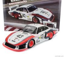 Cmr Porsche 935/78 3.2l Twin Turbo Moby Dick Team Martini Racing Porsche System N 43 24h Le Mans 1978 Rolf Stommelen - Manfred Schurti 1:12 Bílá Modrá Červená