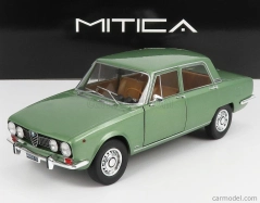 Mitica-diecast Alfa romeo 1750 Berlina 2-series 1969 1:18 Verde Oliva - Olive Green Met