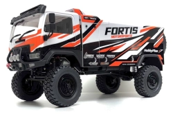 Hobby Plus / Absima DKR-4 Fortis Rally Truck Brushless RTR 1:18 4WD White