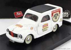 Brumm Fiat 500c Van Fioravanti 1950 1:43 Bílá