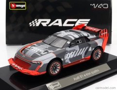 Bburago Audi S1 E-tron Quattro N 0 Presentation 2023 1:43, stříbrná