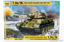 Zvezda Kampfpanzer T-34/76 Tank Military 1942 1:35 /