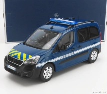 Norev Peugeot Partner Gendarmerie 2018 1:18 Modrá žltá