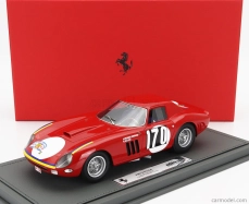 Bbr-models Ferrari 250 Gto Coupe N 170 Tour De France 1964 Annie Soisbault - Nicole Roure - Con Vetrina - s vitrínou 1:18 červená