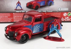 Jada Ford usa Pick-up With Spiderman Figure 1941 1:32 Červená Modrá