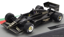 BAZAR - Edicola Lotus F1  97t Renault Turbo Team Lotus N 11 Season 1985 Elio De Angelis 1:43 Černé Zlato