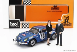 Ixo-models Renault Alpine A110 1800s N 18 Winner Rally Montecarlo 1973 1:43, modrá