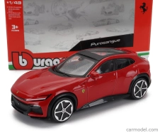 Bburago Ferrari Purosangue Suv 2022 1:43 Red