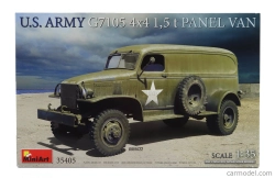 Miniart Chevrolet G7105 4x4 Truck Panel Van Military 1955 1:35 /