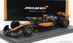 Spark-model Mclaren F1 Mcl60 Team Mclaren N 81 Las Vegas Gp 2023 Oscar Piastri 1:43 Orange Blue Black