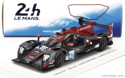 Spark-model Oreca 07 Gibson Gk428 4.2l V8 Team Cool Racing N 47 24h Le Mans 2024 Frederik Vesti - Matt Bell - Naveen Rao 1:43 Black Red