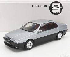 Triple9 Alfa romeo 164 Q4 1994 - Tmavočervený interiér 1:18 Strieborná šedá