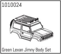 HBP240171 - (1010024) Green Lexan Jimny Body Set