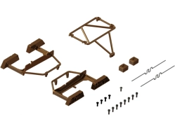 Arrma ochranný rúrkový rám bronzový: Grom