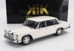 Kk-scale Mercedes benz S-class 600 Pullman (w100) 1963 1:18 Bílá