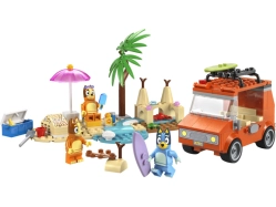 LEGO Bluey - Bluey a rodinný výlet autom na pláž