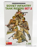 Miniart Figúrky Sovietska pechota Tankisti Set 2 1:35 /