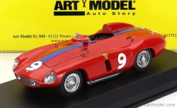Art-model Ferrari 750 Monza Spider N 9 Winner Agadir Marocco Gp 1955 Mike Sparken 1:43 Red