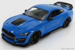 Maisto Ford usa Mustang Shelby Gt500 Coupe 2020 1:18 Světle Modrá