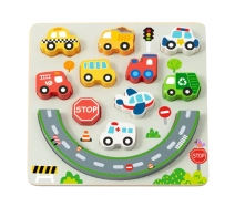 2Kids Toys Balanční puzzle City 2 v 1