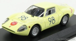 Najlepší model Fiat Abarth Ot1300 N 98 Winner S1.3 Class Targa Florio 1967 Garufi - Ferlito 1:43 Yellow