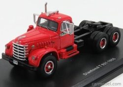 Neo scale models Diamond T921 Tractor Truck 3-assi 1955 1:64 Červená Černá
