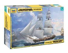 Zvezda Russian brig Merkurii 19. st. (1:100)