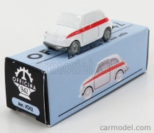 Officina-942 Fiat 500 Sport 1958 1:76 bielo-červená