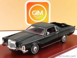 Great-iconic-models Lincoln Continental Mark Iii Farm And Ranch 1971 1:43 Black