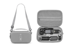 DJI Osmo – Sivé nylonové puzdro s ramenným popruhom pre DJI Osmo Pocket 4P