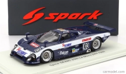 Spark-model Spice Se88c 3.3l V8 Team Mako N 103 24h Le Mans 1990 Robbie Stirling - James Shead - Ross Hyett 1:43 Modrá biela